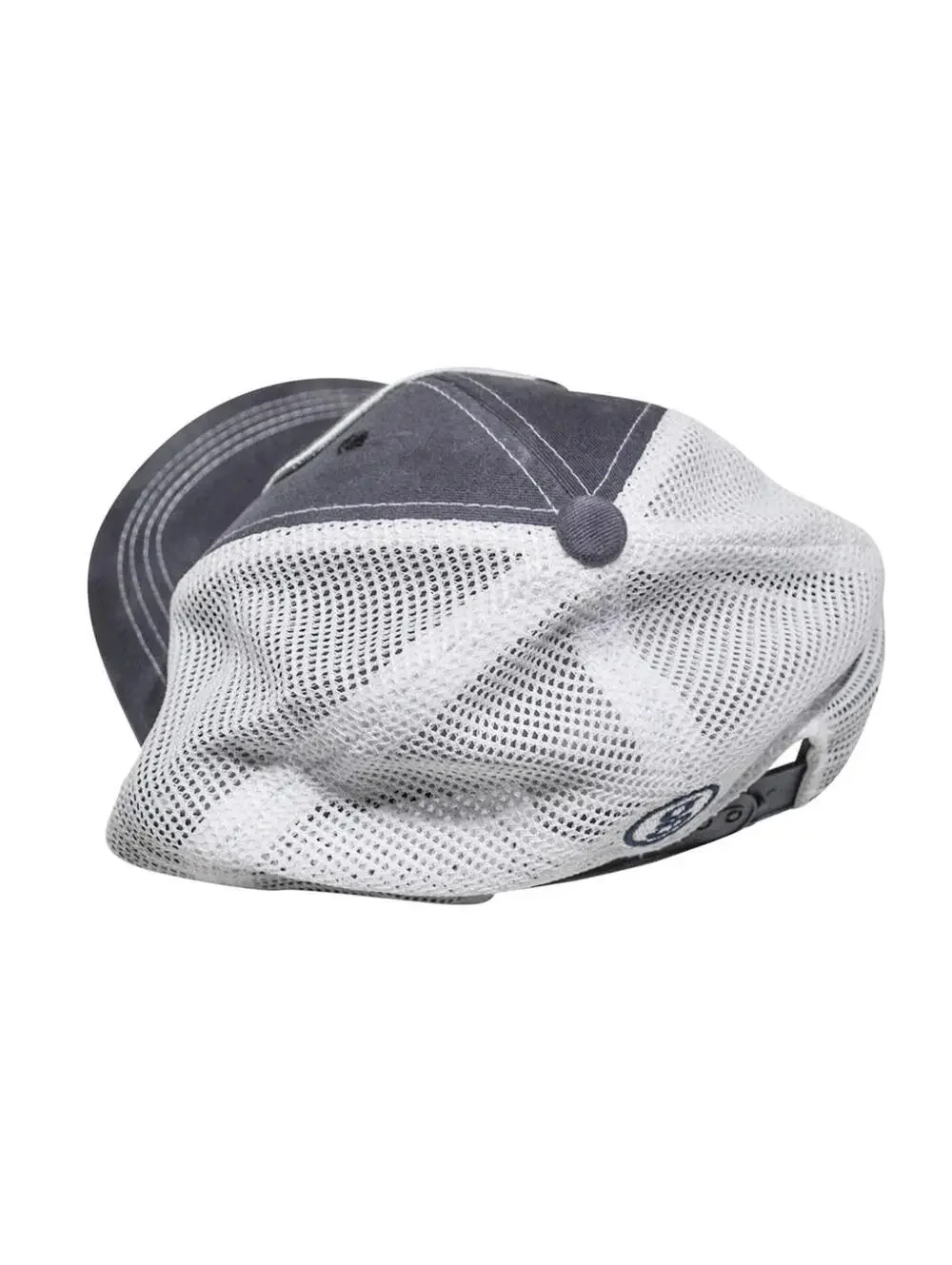 Garth Brooks World Tour Band Tour Album Gray White Trucker Hat Cap Snapback